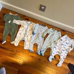 0-3 month clothes cloud island and carters